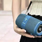 Portable Bluetooth Speaker, Portable Speaker, Bluetooth Speakers Wireless, LED Light Speaker Speakers Wireless Speaker with TF AUX FM for Shower Pool Party