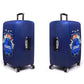 Thicker Luggage Cover Elastic Suitcase Cover Fits 18-21inch Travel Washable Cover-Navy