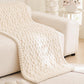 Non Slip Couch Cover Soft Wear Resistant Furniture Protector for Sofa Protection-Beige