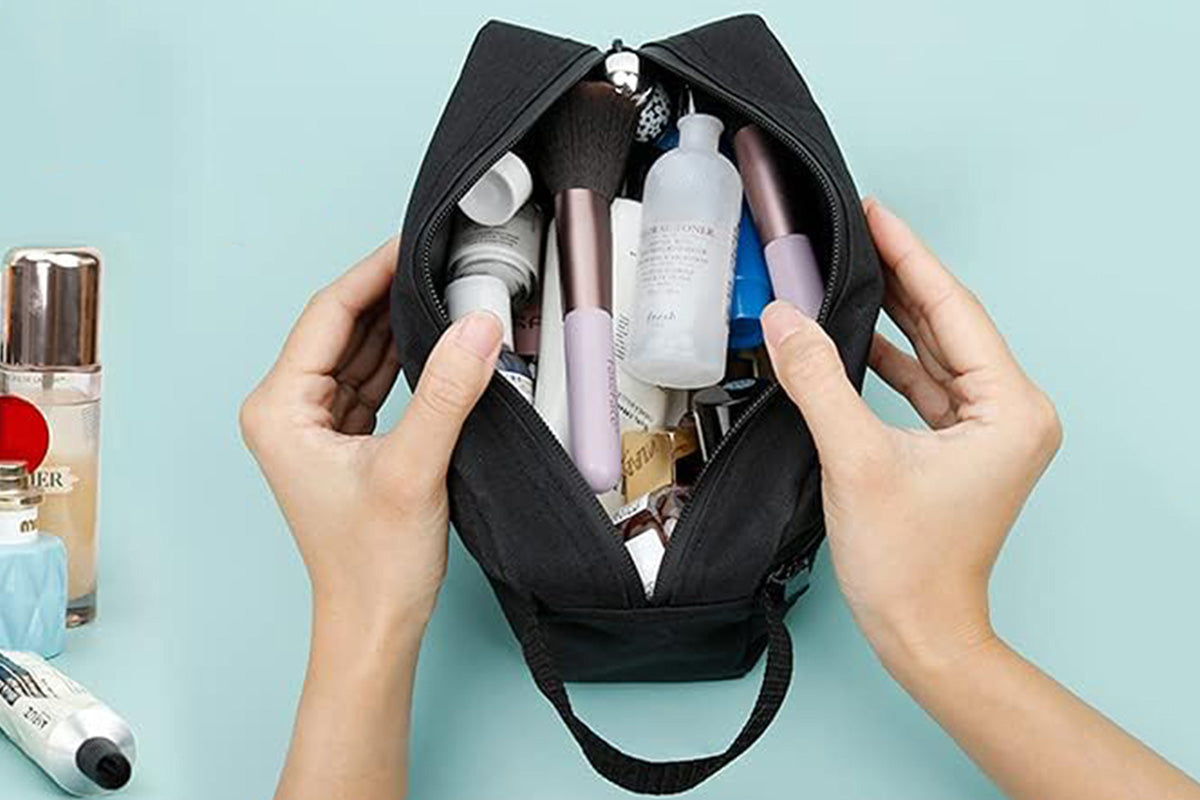 Travel Toiletry Bag Cosmetic Organizer for Women Men