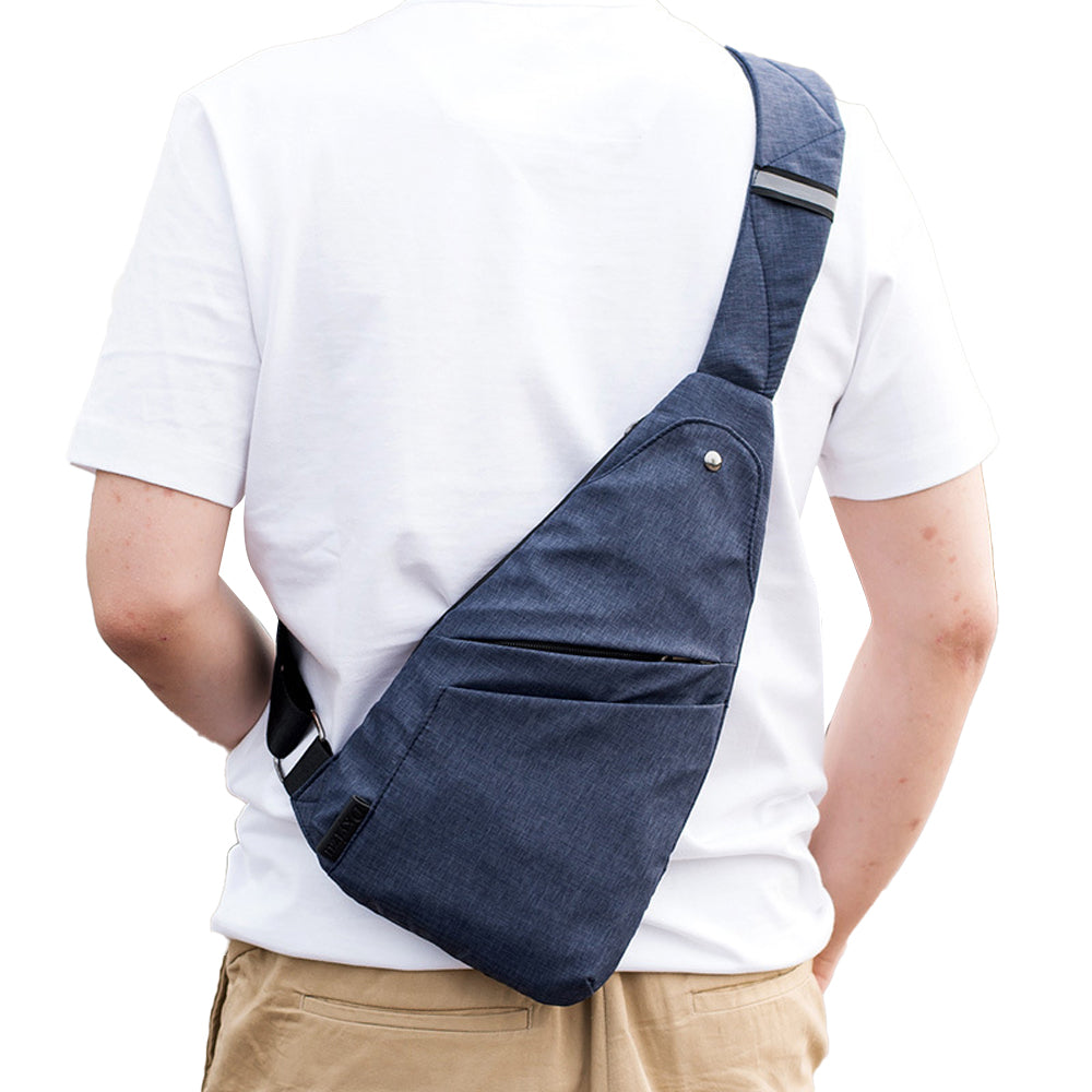 Anti-theft Sling Chest Pack Lightweight Crossbody Pocket Bag