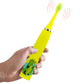 2Pcs Cute Cartoon Electric Soft Toothbrush with 6 Replacement Electronic Toothbrush Heads