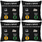 4Pcs Pillowcase with 2-Pocket for Sofa Home Decoration