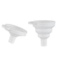2 Pack 500ml Square Glass Syrup Soap Dispenser Bottles with Funnel