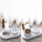 Slanted Stainless Steel Pet Feeder Bowl