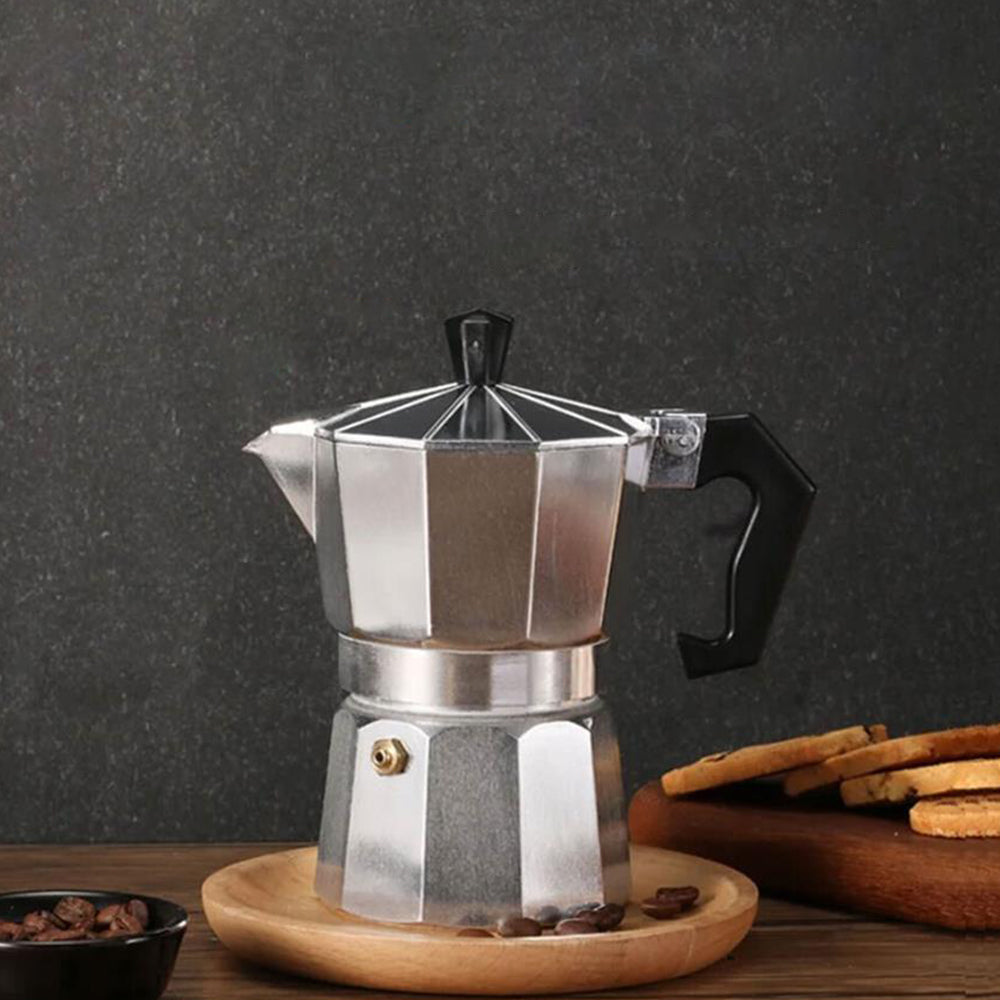 Coffee Maker Moka Percolator Stove Top Espresso Latte Stainless Pot