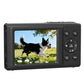 5K HD Dual Screen Digital Camera Point and Shoot Selfie Camera with LED Fill Light