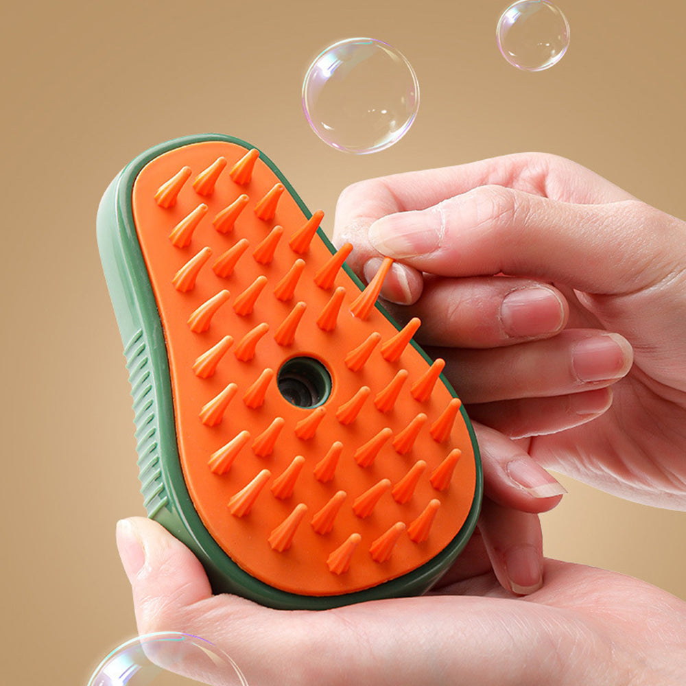 3-in-1 Spray Pet Massage Grooming Brush