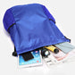 Sport Drawstring Backpack With 2 Pockets Large Capacity Basketball Bag
