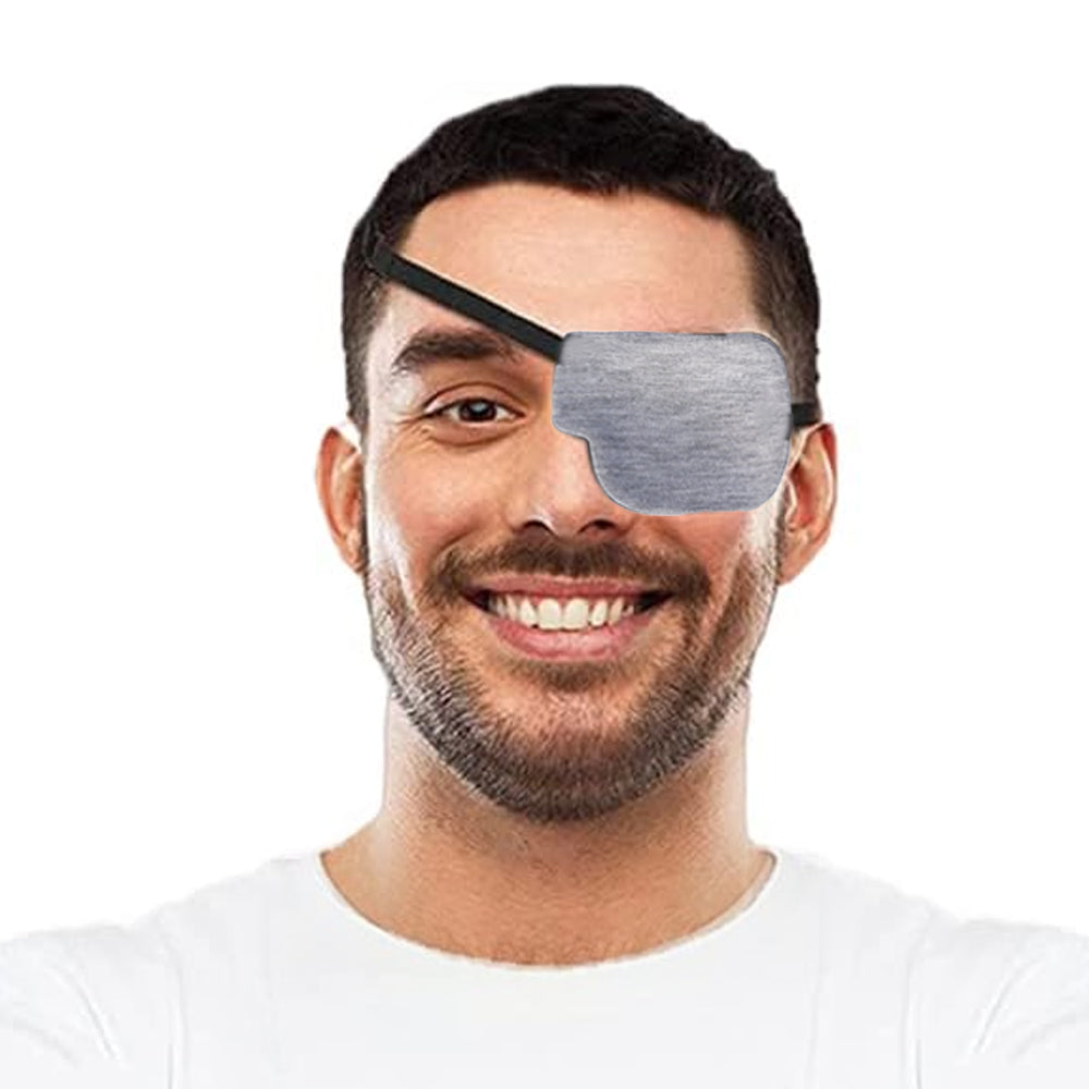 3D Single Eye Cover Adjustable Amblyopia Eye Masks-1 Right Eye and 1 Left Eye