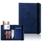 RFID Shield Passport Holder and Luggage Tag Set PU Leather Organizer