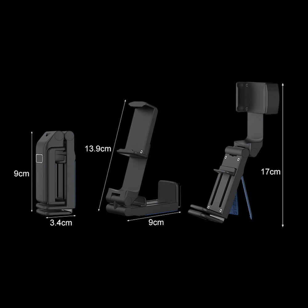 2Pcs Portable Phone Holder with Adjustable Desk Mount Clamp
