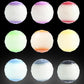 4Pcs 6.5CM Pet Interactive Playing Toy High Bouncy Vibrant Color Squeaky Rubber Balls