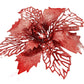 24Pcs Artificial Flowers Christmas Tree Decorations for Wreath Fireplace Stairs