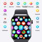 2.1-inch Smart Watch Bluetooth Call Fitness Tracker Heart Rate Blood Pressure Monitor