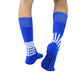 3Pairs Anti-Slip Sports Socks Non Skid Grip Socks-Black, Blue, White