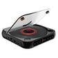 Portable Bluetooth CD Player with USB Playback and Rechargeable Battery