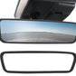 2PCS Car Rear View Mirror Protector Frame Silicone Auto Rearview Edge Protection Cover For Model 3 Model Y
