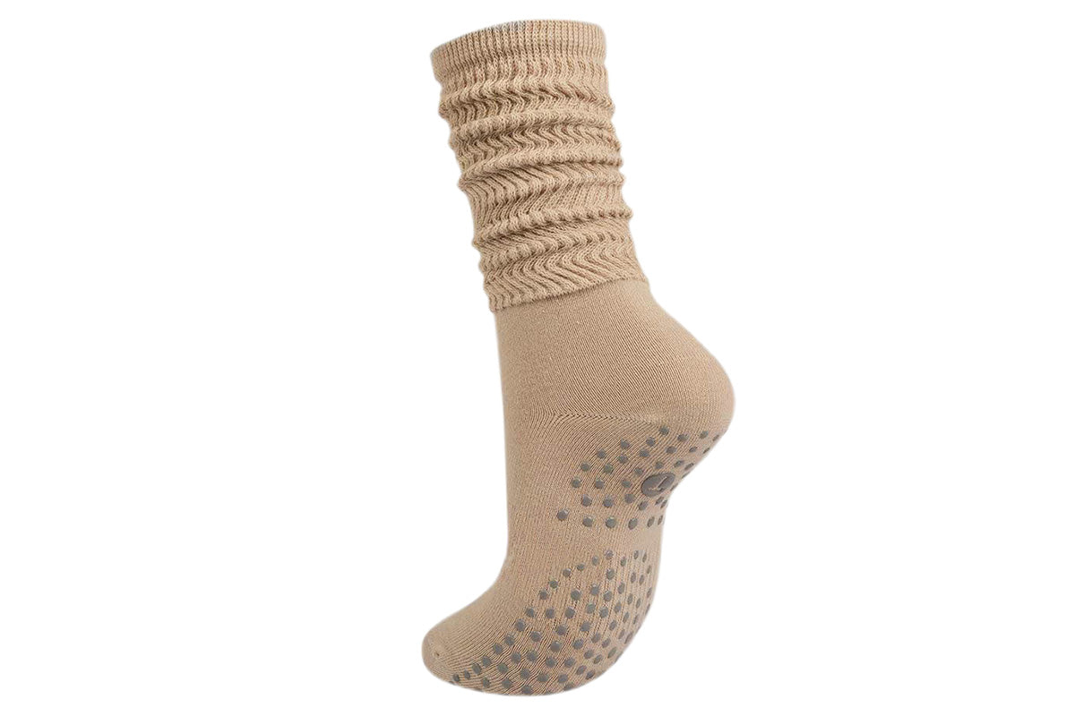 2 Pack Non-Slip Grip Socks for Yoga Pilates