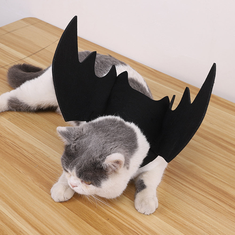 Pet Halloween Costume Bat Wings Black Bat Wings for Cat Dog Puppy