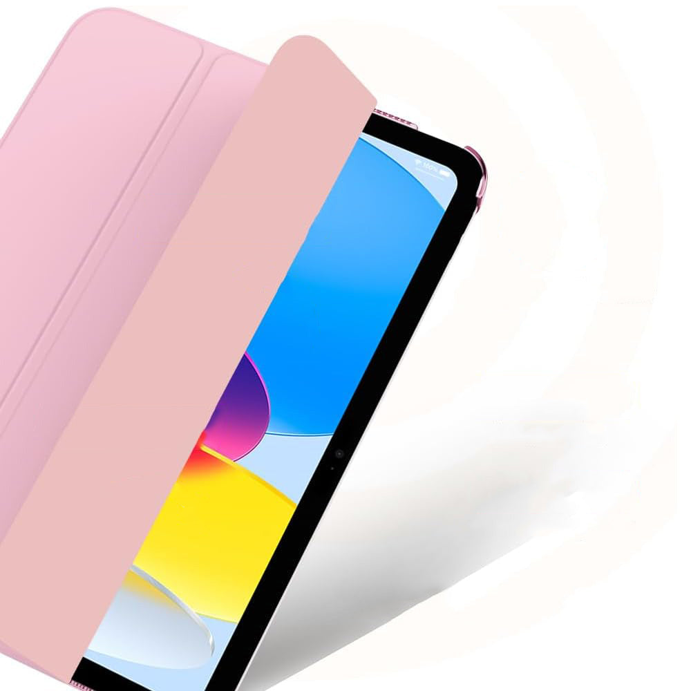 Compatible Case for iPad 10th 11th Gen A16 Tri-Fold Smart Cover Auto Wake Sleep