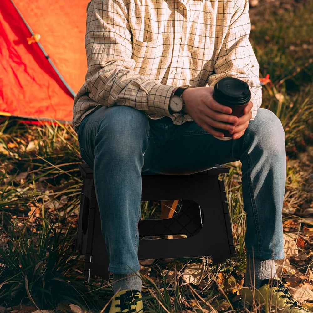 Folding Step Stool Lightweight Portable Foot Stool