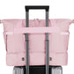 37L Women Fitness Travel Bag Waterproof Pocket USB Charging Carry On Overnight Bag