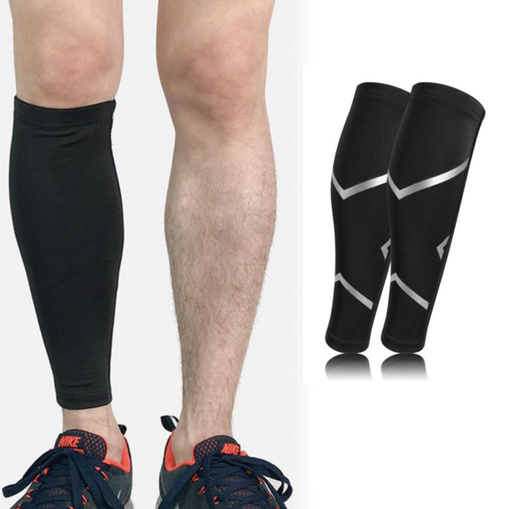 Pair of Compression Calf Sleeve for Pain Relief Gym Running