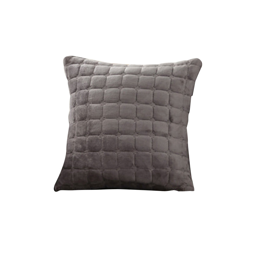 Flannel Non-Slip Thickened Sofa Cushion Cover-Pillowcase