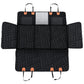 132x158cm Water-Resistant Hard Bottom Back Vehicle Seat Extending Cover for Dogs