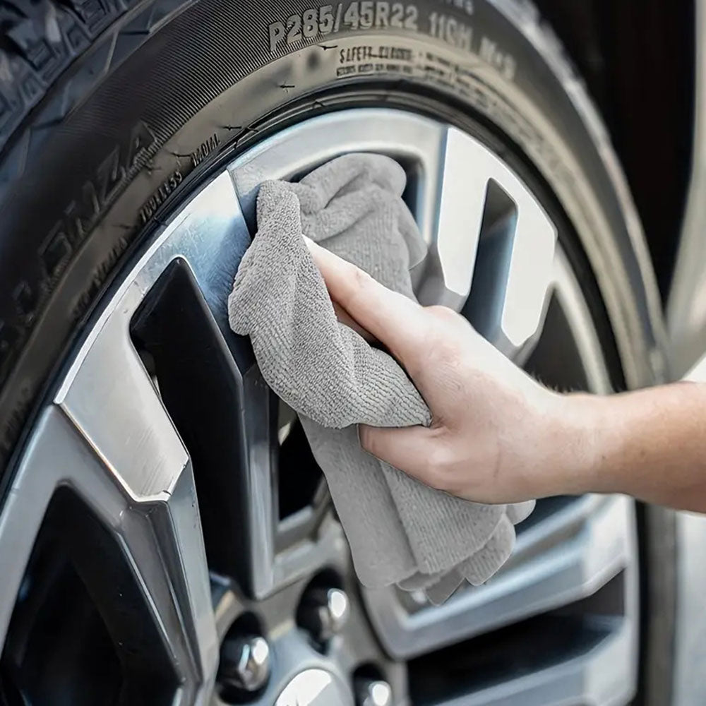 20Pcs 30x30CM Microfiber Cleaning Cloths Bulk Car Kitchen Glass Cleaning Towels