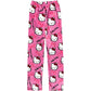 Women's Hello Kitty Inspired Flannel Cartoon Print Pajama Pants