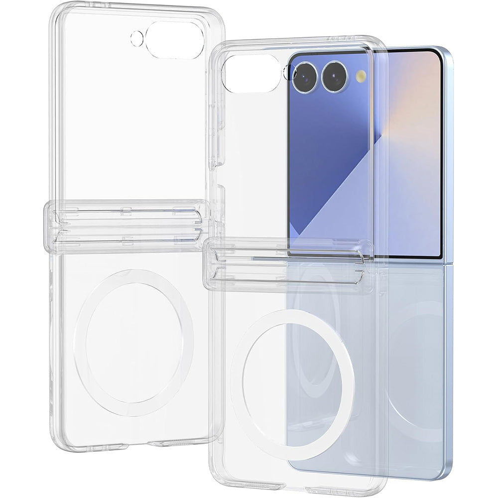 Case and Screen Protector for Samsung Galaxy Z Flip 8 with Hinge Cover