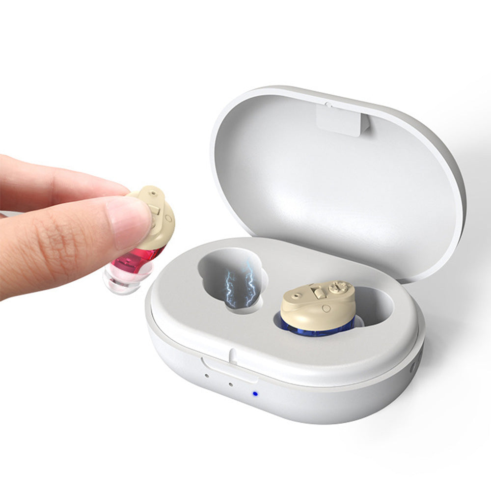 Hearing aids for seniors Wireless Rechargeable Hearing Amplifier In-Ear Mini Enhancer Sound Voice