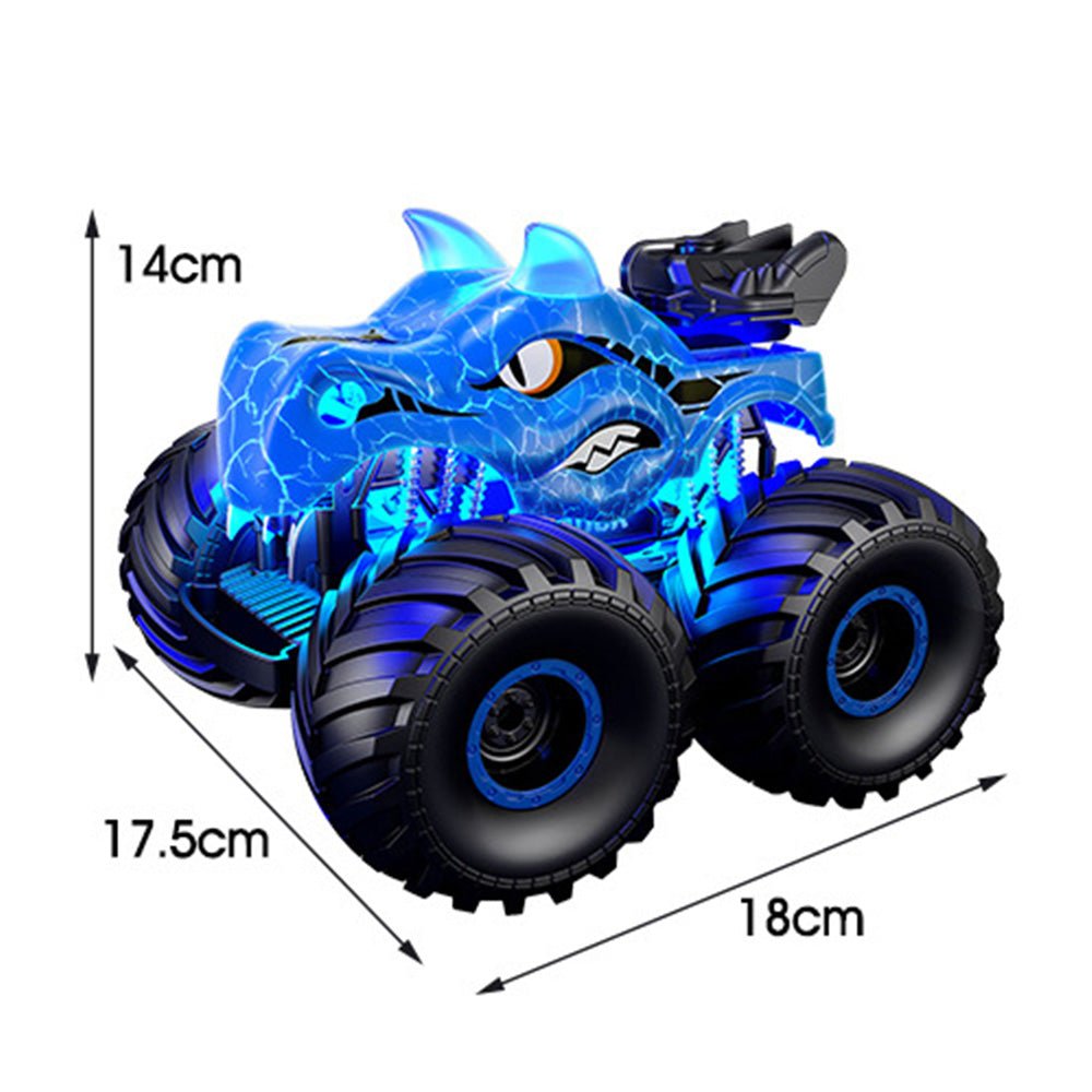 2.4G Remote Control Dinosaur Spray Off Road Truck with LED Lights