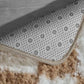 Soft Plush Shaggy Rug Checkered Thickened Non Slip Carpet for Living Room Bedroom