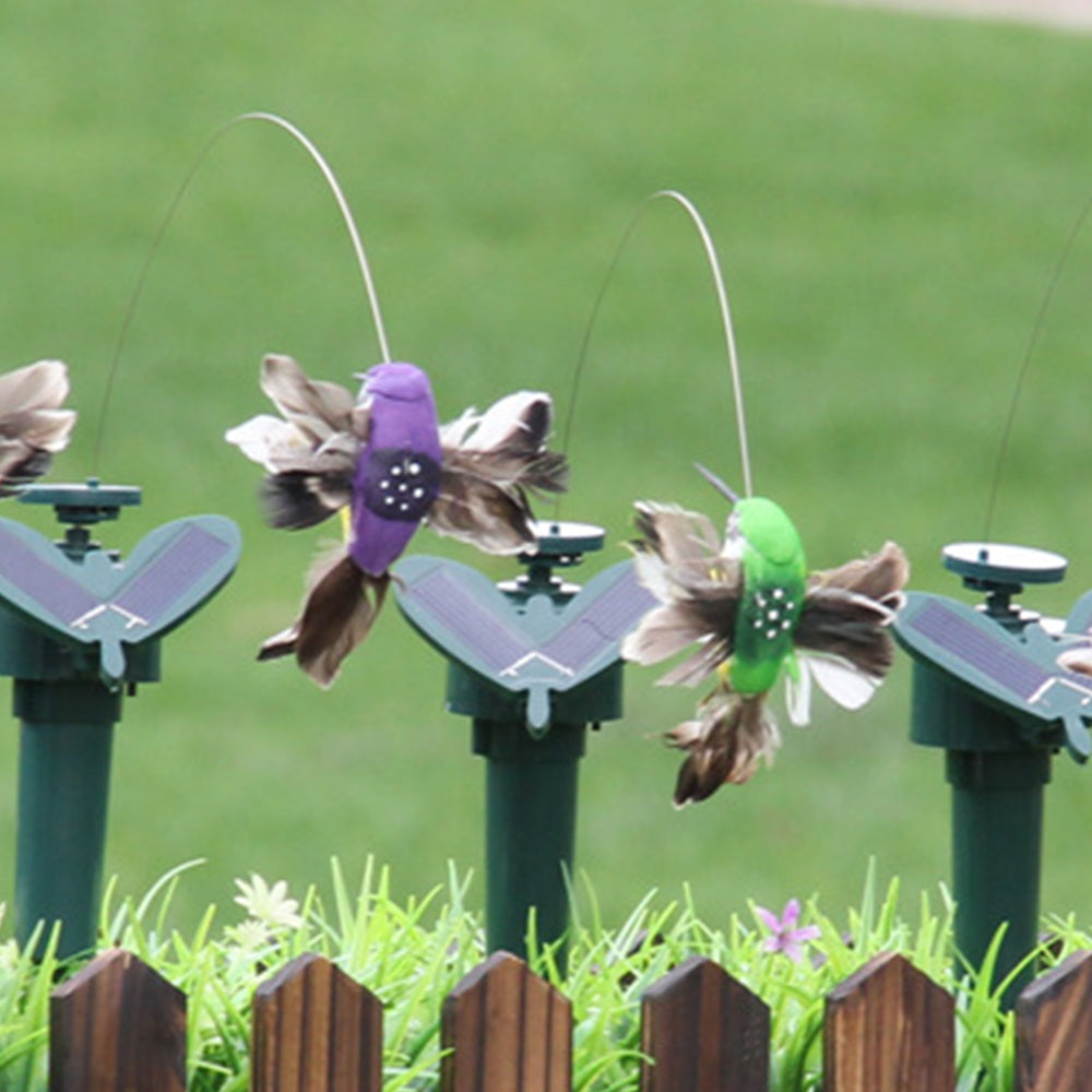 Solar Flying Humming Bird Garden Decoration