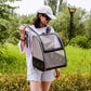 Pet Bird Carrier Backpack with Standing Perch