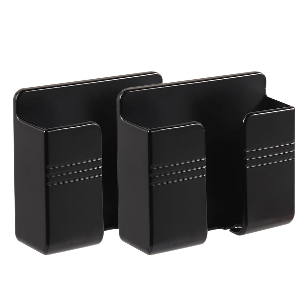 2 Pack Wall Mount Phone Holder Peel and Stick No Tools for Dorm Bedroom RV