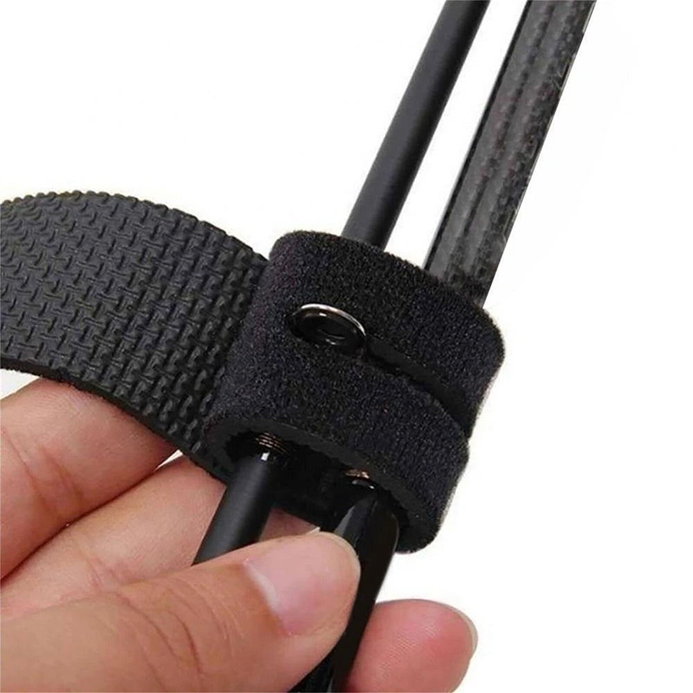 10Pcs Fishing Rod Straps Fishing Rod Clips for Casting Spinning Fly Rods