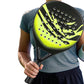 Carbon Fiber Paddle Tennis Racket with EVA Core and Carry Bag for Beach or Court