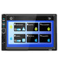 7-inch Touch Screen Bluetooth Double din Car Stereo Radio Compatible with Carplay/Android with Rear View Camera Remote