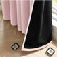 2 Pack 100 Percent Blackout Curtains with Black Liner for Bedroom Living Room and Office-Pink