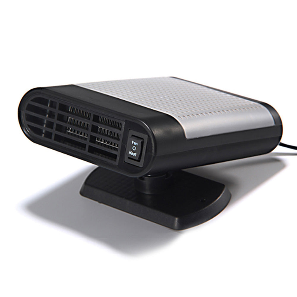 12V Car Portable Electric Heating Fan For Vehicle Fast Heating Defrost Defogger