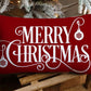 Merry Christmas Throw Pillowcase Rectangle Lumbar Winter Holiday Cushion Cover