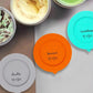 4Pcs Cream Pints Cup Storage Jars For Ninja NC299AM C300s Series