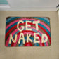 Anti-Slip Bathroom Doormat with Letters