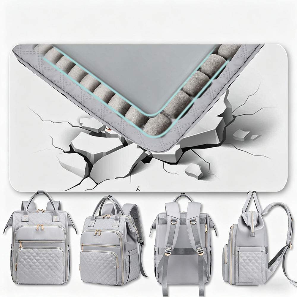 2-in-1 Lunch Backpack For Women Laptop Backpacks Travel Backpacks