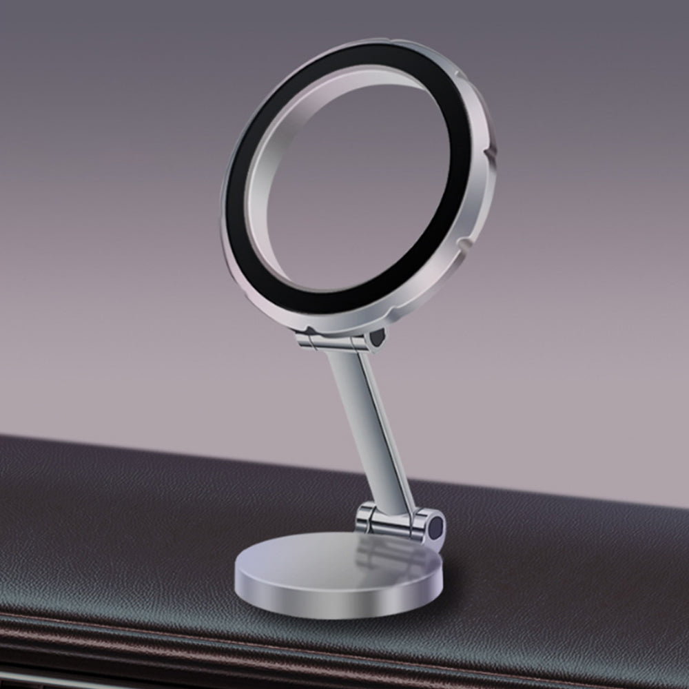 2Pcs Metal Magnetic Foldable Car Phone Holder