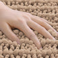 Chenille Fabric Bathroom Rugs Mat With Non Slip Rubber Backing Home Decor Accessories
